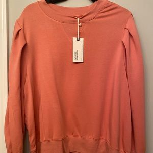 Matilda Jane Good Hart puff sleeve sweater. XXL NWT
